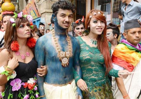 In Pics Nepal S Gay Pride Parade