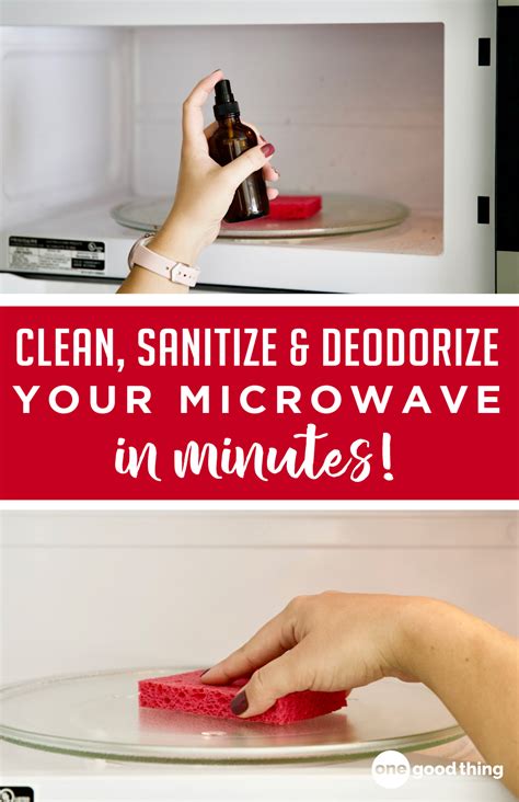 clean  microwave    vinegar