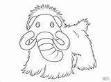 Mammoth Webkinz Mamut Kolorowanki Realistic Coloringbay sketch template