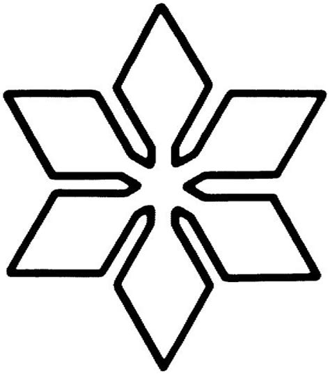 snowflake template holiday embroidery ornaments ideas