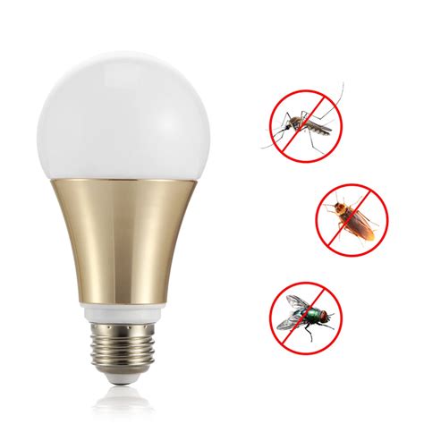 electronics anti mosquito killer lamp  led bulb harmless insect fly control repellent
