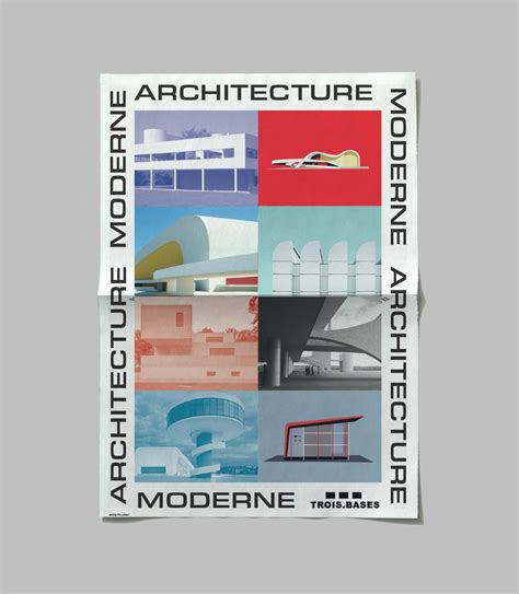 poster modern architecture  behance