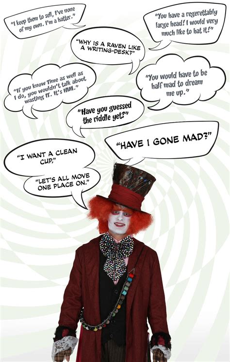 mad hatter famous quotes quotesgram