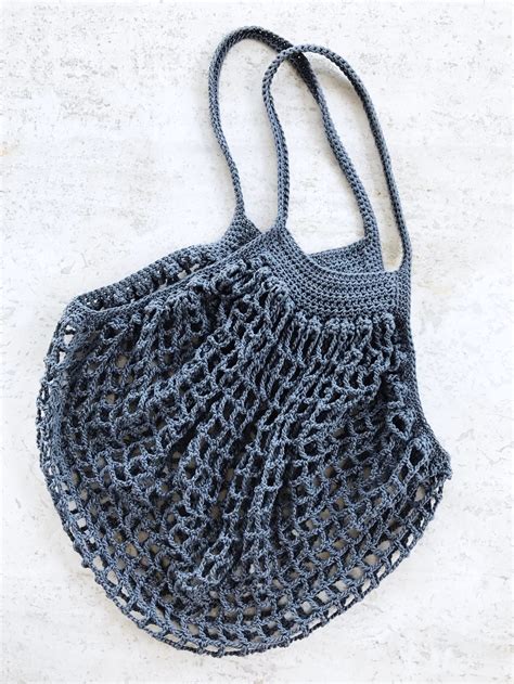 french market bag  crochet pattern   wands
