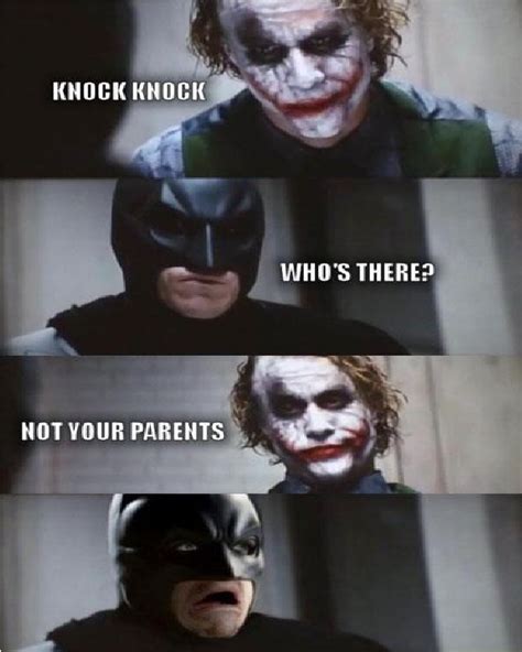 knock knock best joker memes