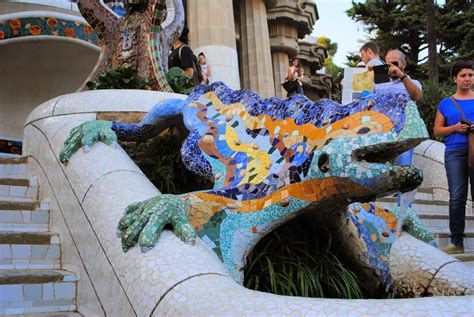 adventures  spain barcelona gaudi mosaic spanish projects gaudi