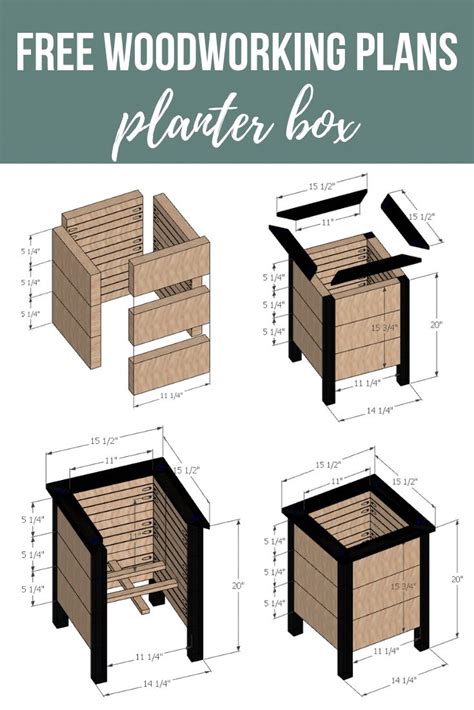 Tactful Addressed Woodworking Plans Be Sure To In 2020 Diy Planter