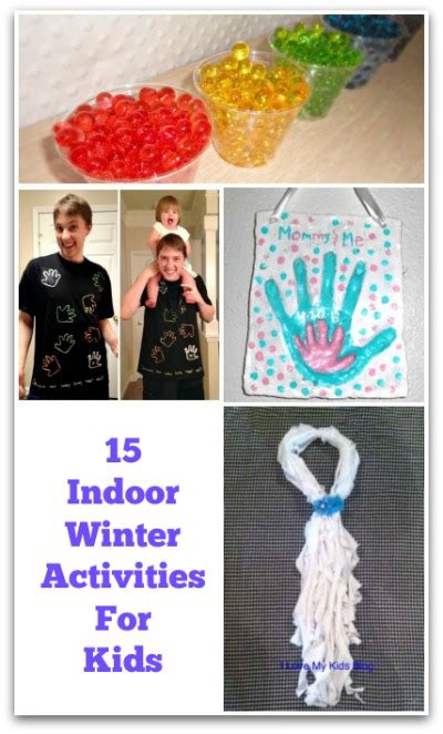 indoor winter activites  kids