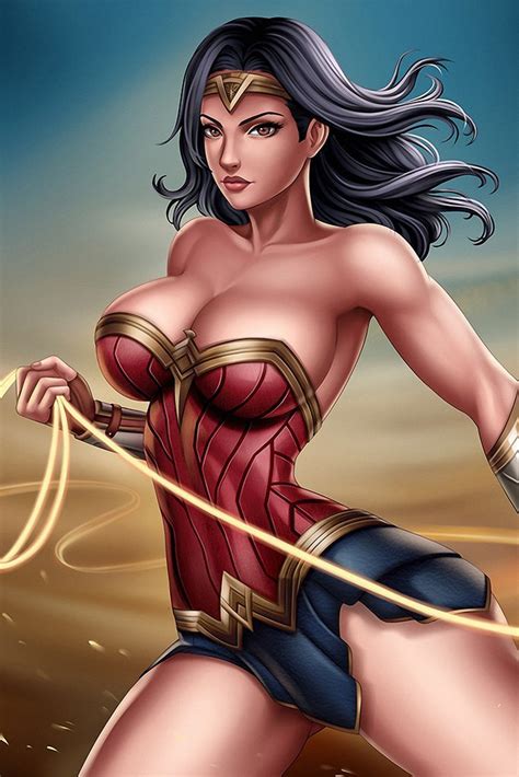 Wonder Woman Hot Fan Art Poster My Hot Posters