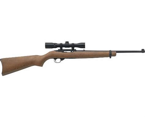 lr scoped rifle combo ruger rimfire rifle