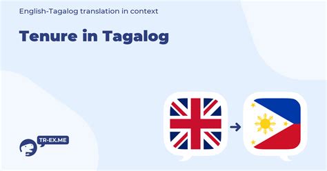 tenure meaning  tagalog english  filipino translation