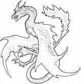 Coloring Pages Dragon Medieval Sea Getdrawings Getcolorings sketch template