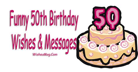 Funny 50th Birthday Wishes Messages And Quotes Wishesmsg Vrogue