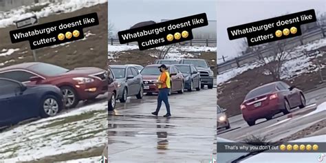 viral tiktok shows whataburger customer getting served ‘justice after
