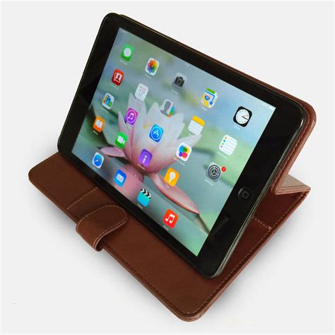 personalised leather ipad mini case  klevercase notonthehighstreetcom