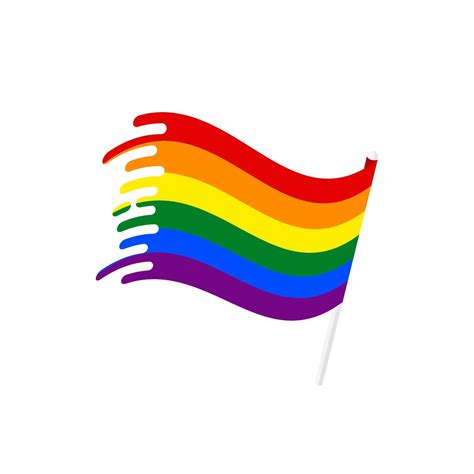 pride flags lgbt pride flags sign rainbow vector rainbow flag waving