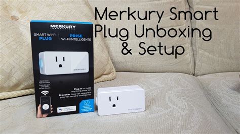 merkury smart plug unboxing  setup youtube