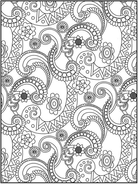 printable paisley coloring pages  adults coloring home