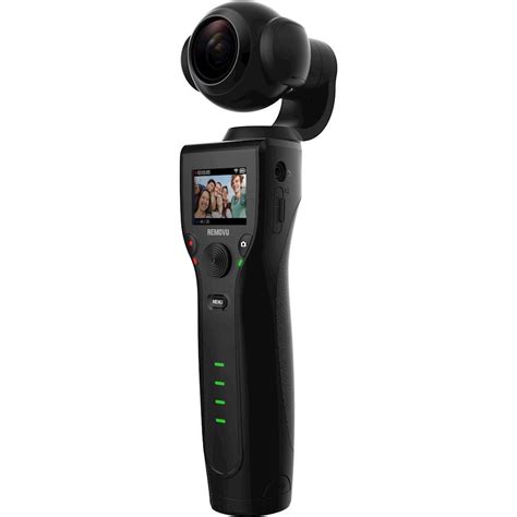 removu   video camera  integrated  axis gimbal stabilizer black ebay
