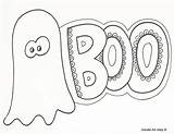 Boo Ghosts Alley Adults sketch template