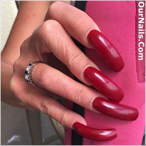 instagram post  alisha nov     utc long red nails