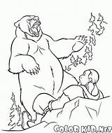 Orso Oso Koda Fratello Hermano Ataques Kenai Attacchi Ursos Colorkid Ninos Orsi Totem Kolorowanka Malvorlagen Niedźwiedzi Ataki Duchy Eis Riss sketch template