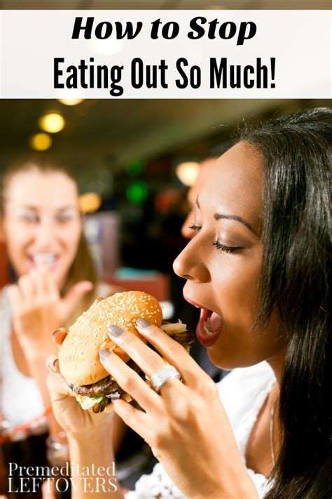 how to stop eating out so much