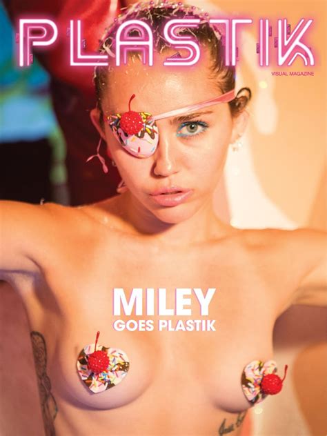 Miley Cyrus Plastik Magazine 6 Photos Thefappening