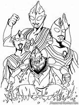 Ultraman Mewarnai Diwarnai Sketsa Ranger Monster Orb Kartun Zero Sketchite Terpopuler Kumpulan Pemandangan sketch template