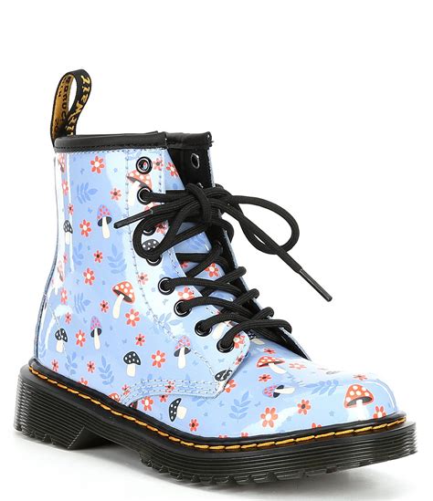 dr martens girls  moto mushroom zip boots toddler dillards