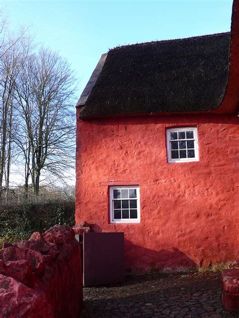 red house natural homes cottage design wonders   world