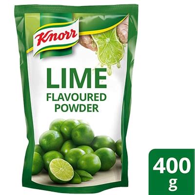 knorr lime powder adds  tang  real limes  dishes