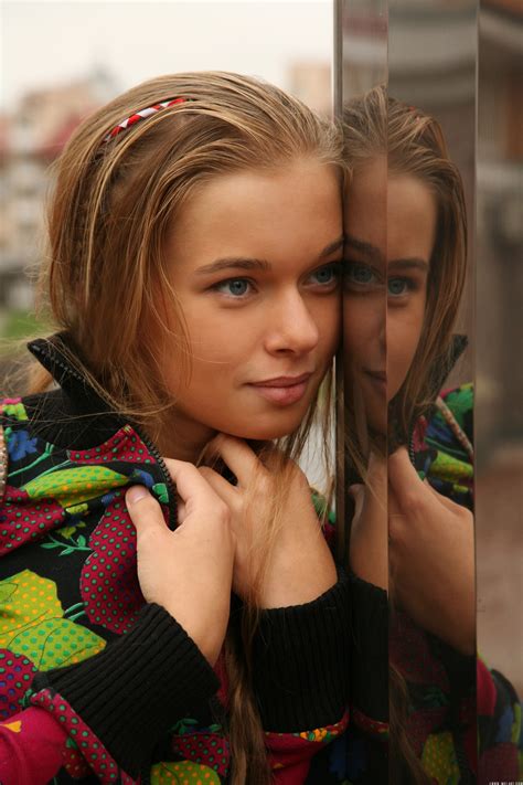 Women Blue Eyes Metart Magazine Milena D Faces Ukrainian