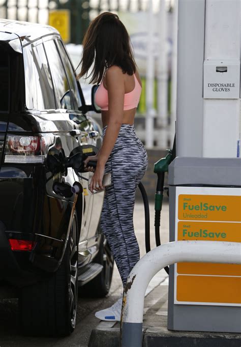 Michelle Keegan Pumps Gas And Has A Great Ass The Fappening Leaked