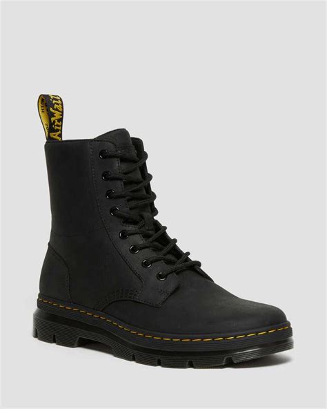 combs leather casual boots dr martens
