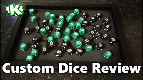 custom dice  dicecouk youtube