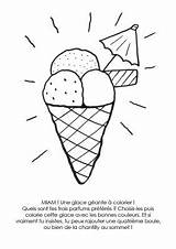 Glace Coloriage Italienne Imprimer sketch template