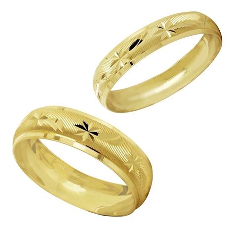anillos de matrimonio oro  mm  mm par argollas boda envio gratis