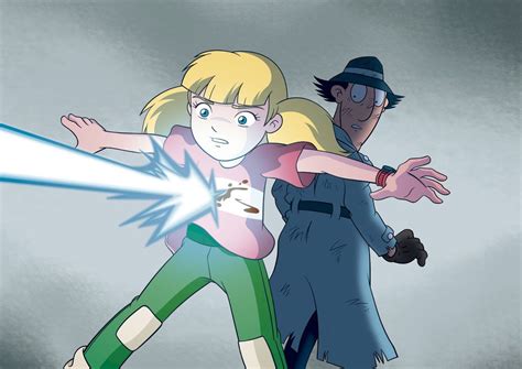 Penny Being Shot Inspector Gadget Cool Anime Guys 80s Cartoons