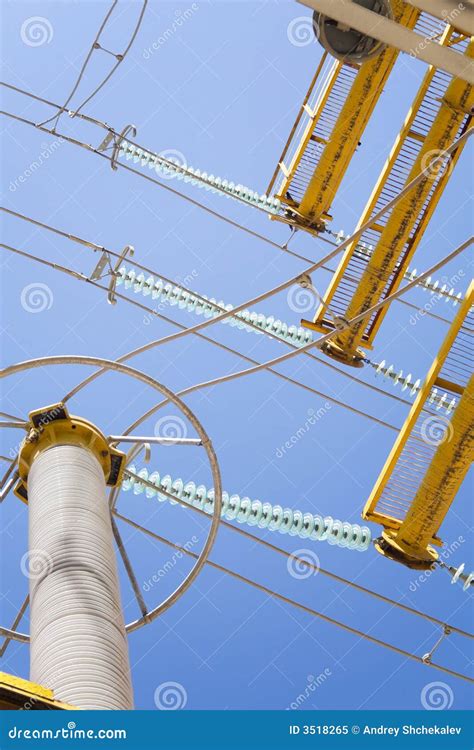 high voltage stock image image  power industry circuit