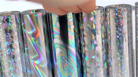 holographic foil toner reactive  foil printing youtube