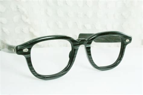 60s mens glasses vintage 1960 s eyeglasses black by diaeyewear
