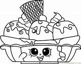 Coloring Shopkins sketch template