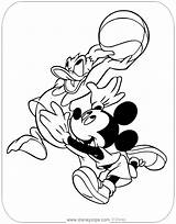 Mickey Basketball Disneyclips Funstuff sketch template
