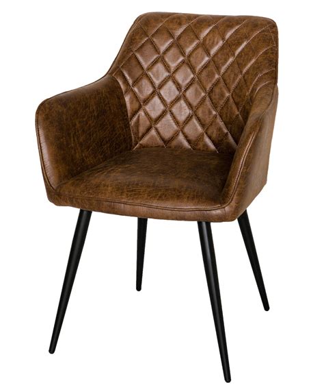 Brown Leather Armchair Chairs Vivo Brown Faux Leather Chair Porto