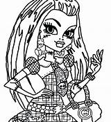 Monster High Pets Coloring Pages Getcolorings sketch template