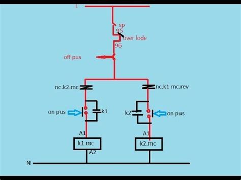 motor reverse  control diagram  bangla  youtube