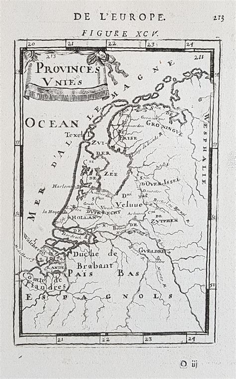 historical  century map netherlands  belgium  mallet circa