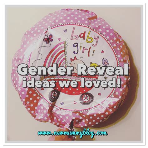 Gender Reveal Ideas Pregnancy New Mummy Blog