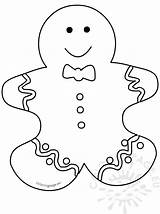 Gingerbread Man Cutout Template Christmas Cartoon Reddit Email Twitter Coloring Coloringpage Eu sketch template